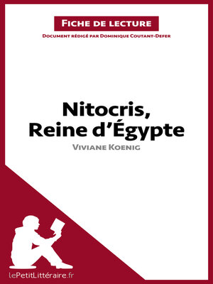 cover image of Nitocris, Reine d'Égypte de Viviane Koenig (Fiche de lecture)